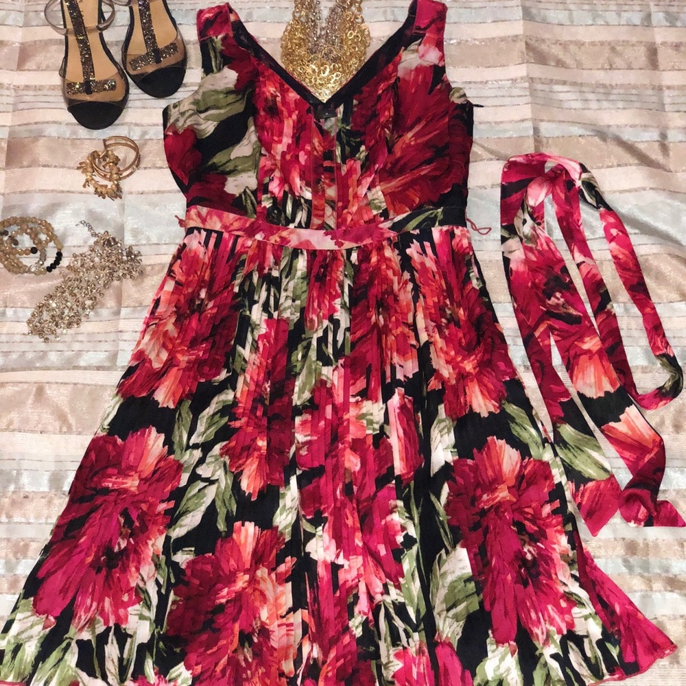 Pleated Dress